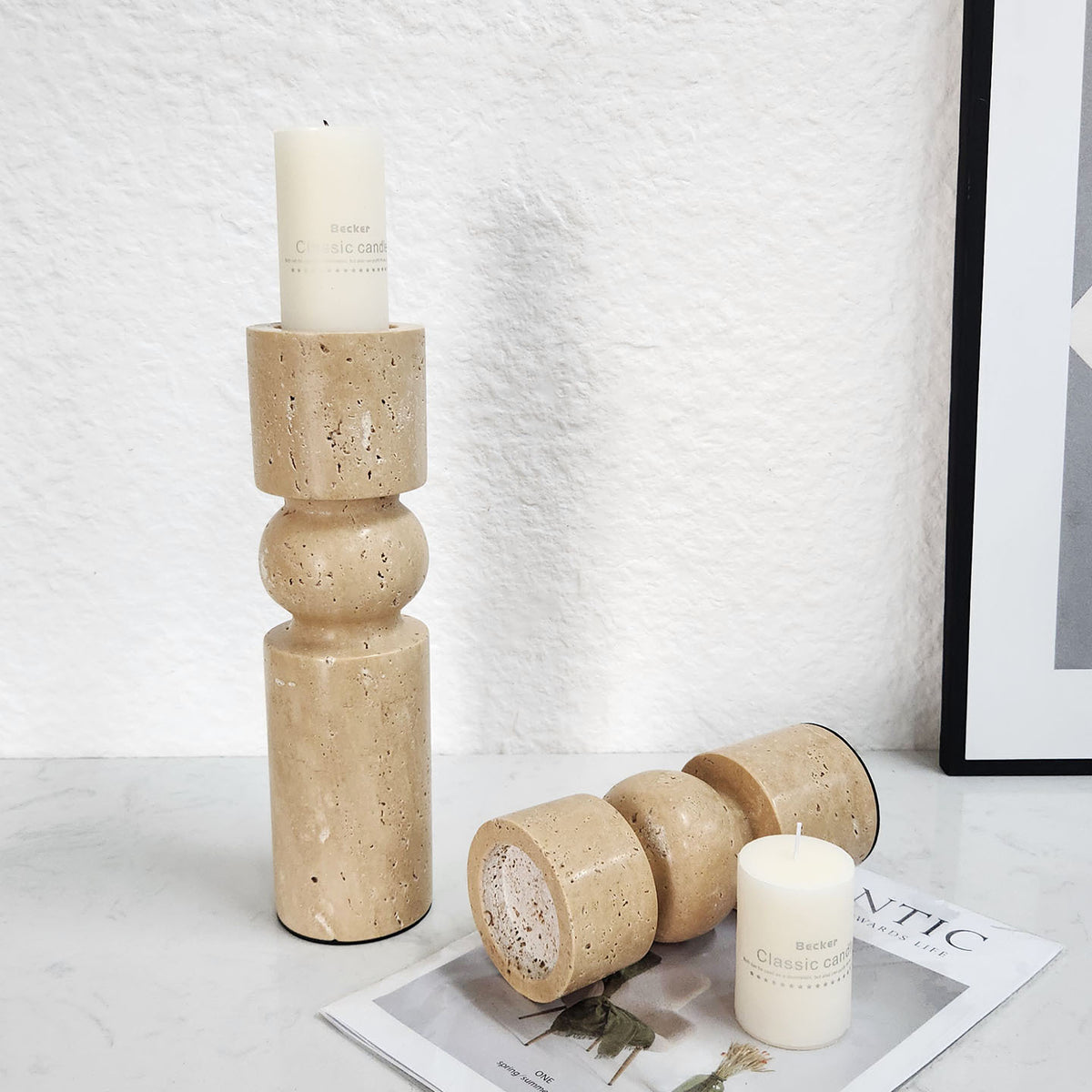 Candlestick ornaments