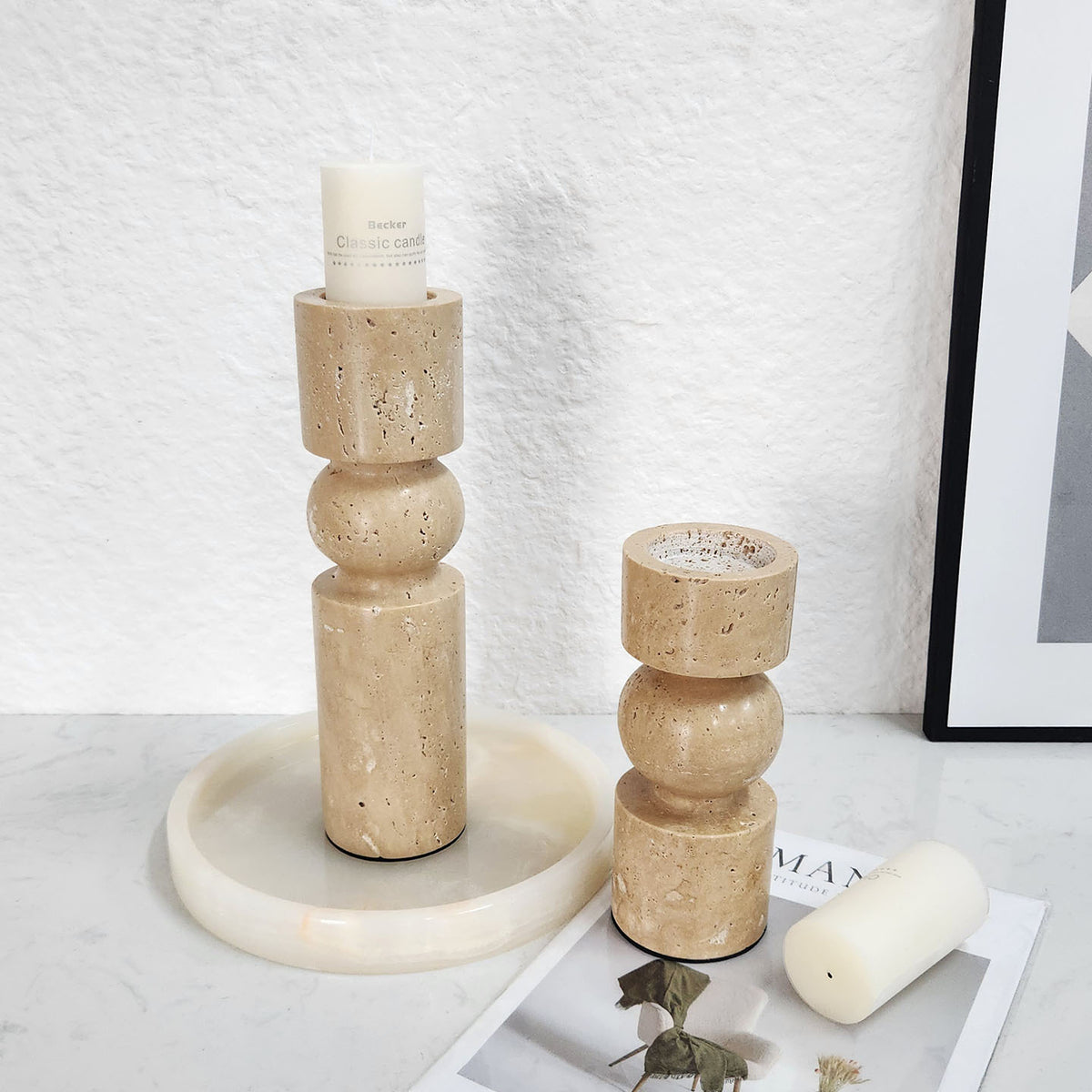 Candlestick ornaments