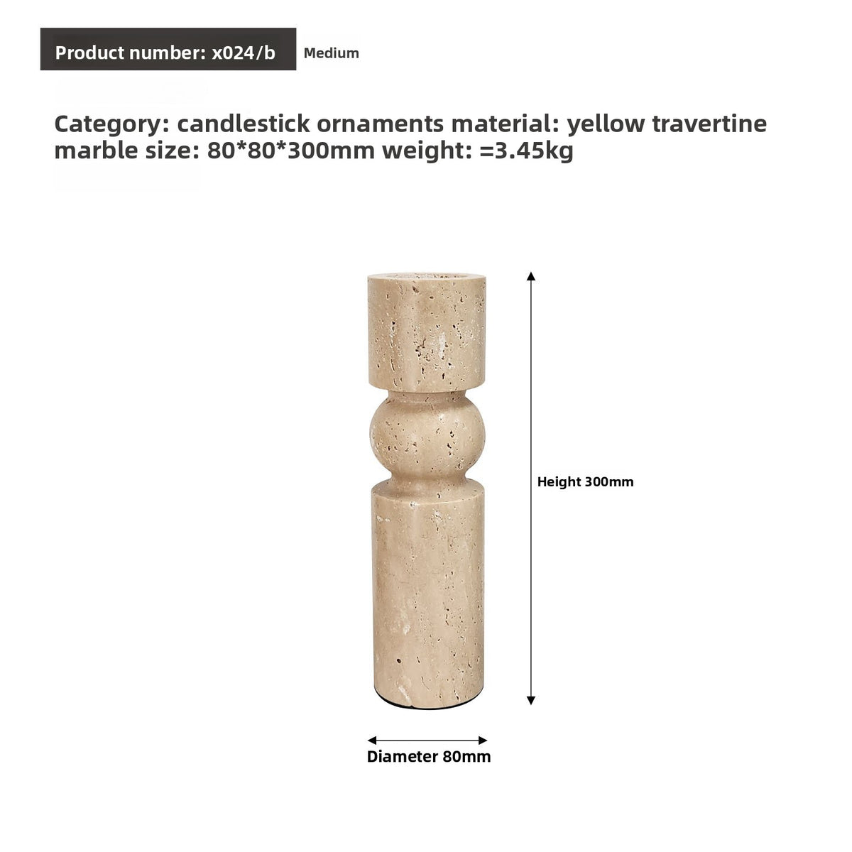 Candlestick ornaments