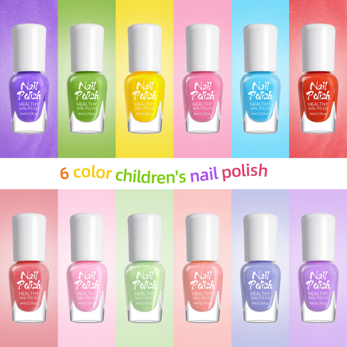 Candy Color Children Nail Polish
