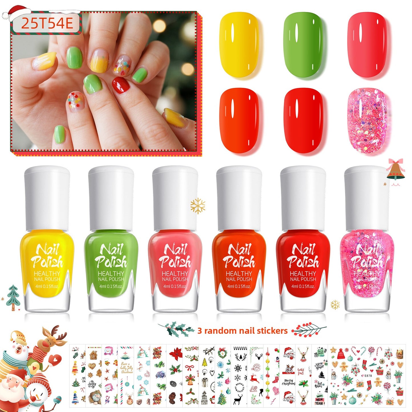 Candy Color Children Nail Polish