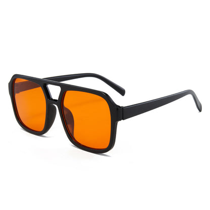 Candy Color Double Beam Sunglasses