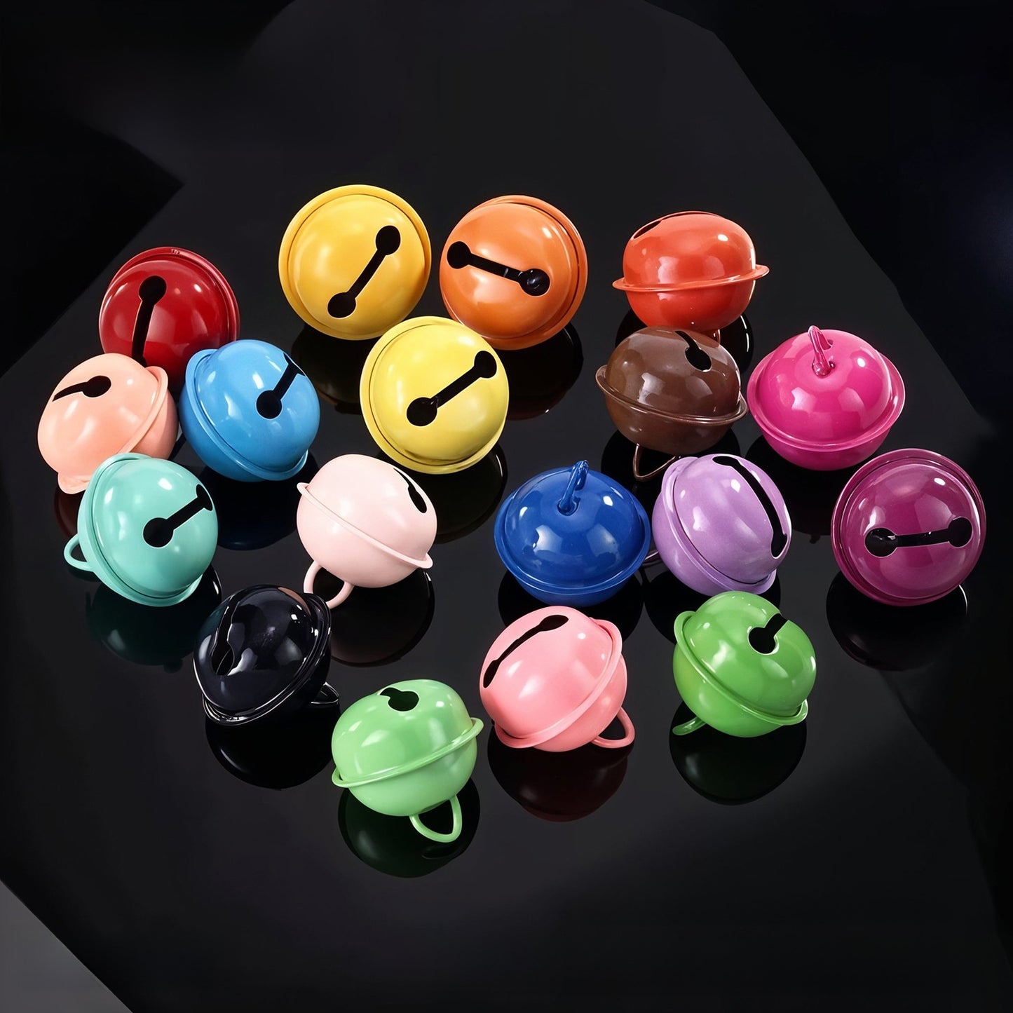 Candy-Colored Painted Bells