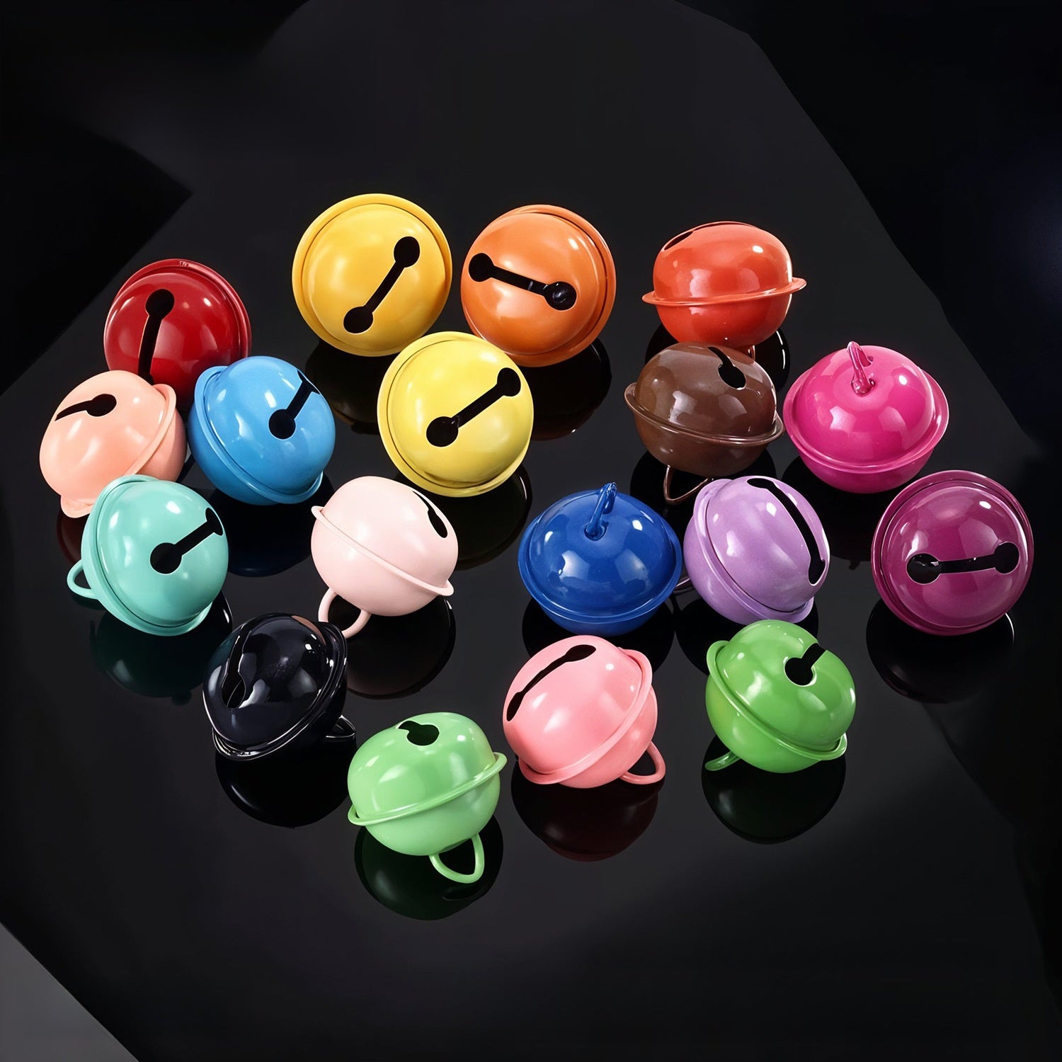 Candy-Colored Painted Bells