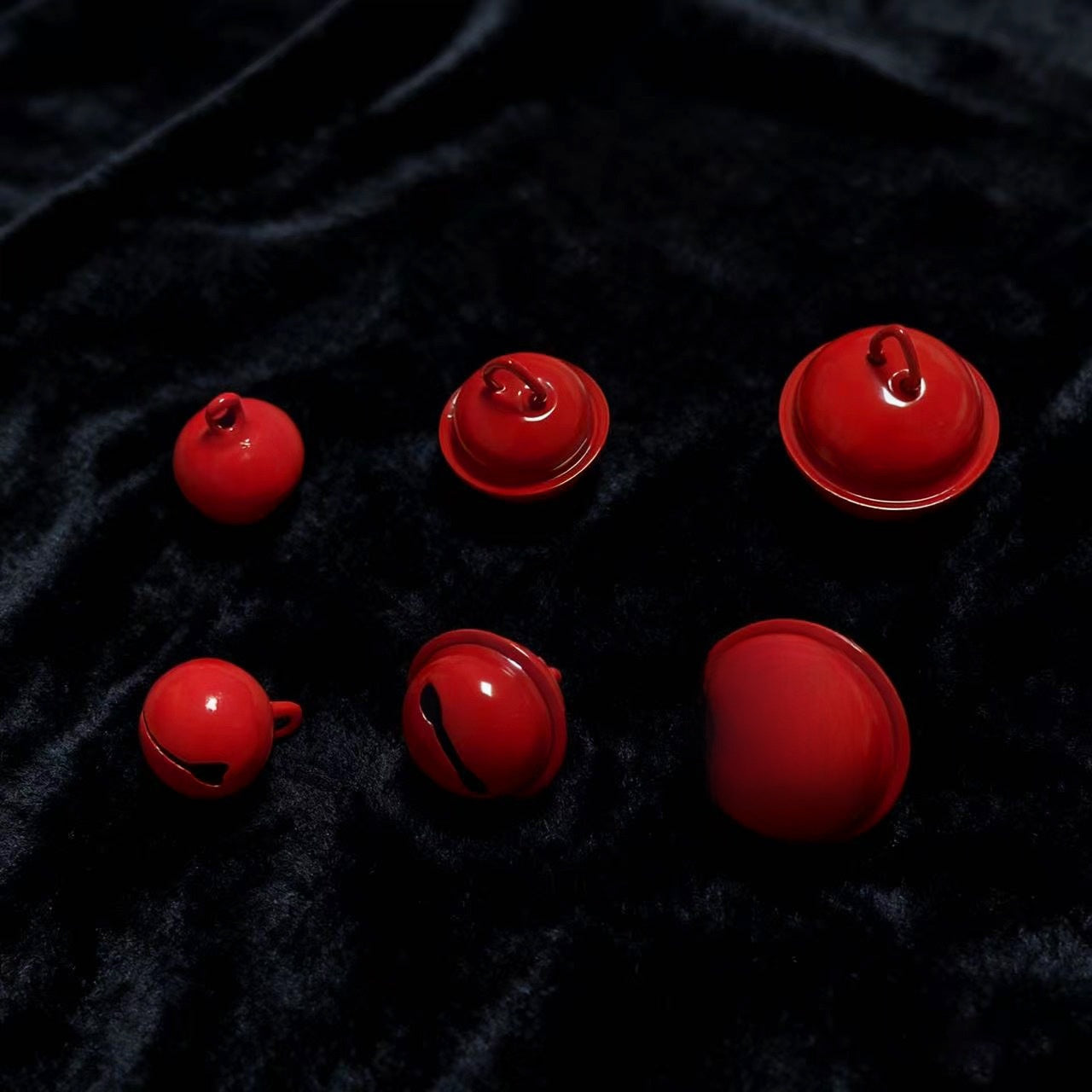 Candy-Colored Painted Bells