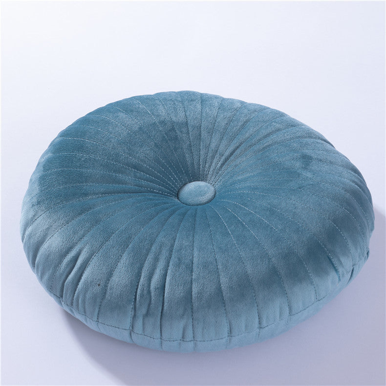 Candy-colored round pumpkin pillow