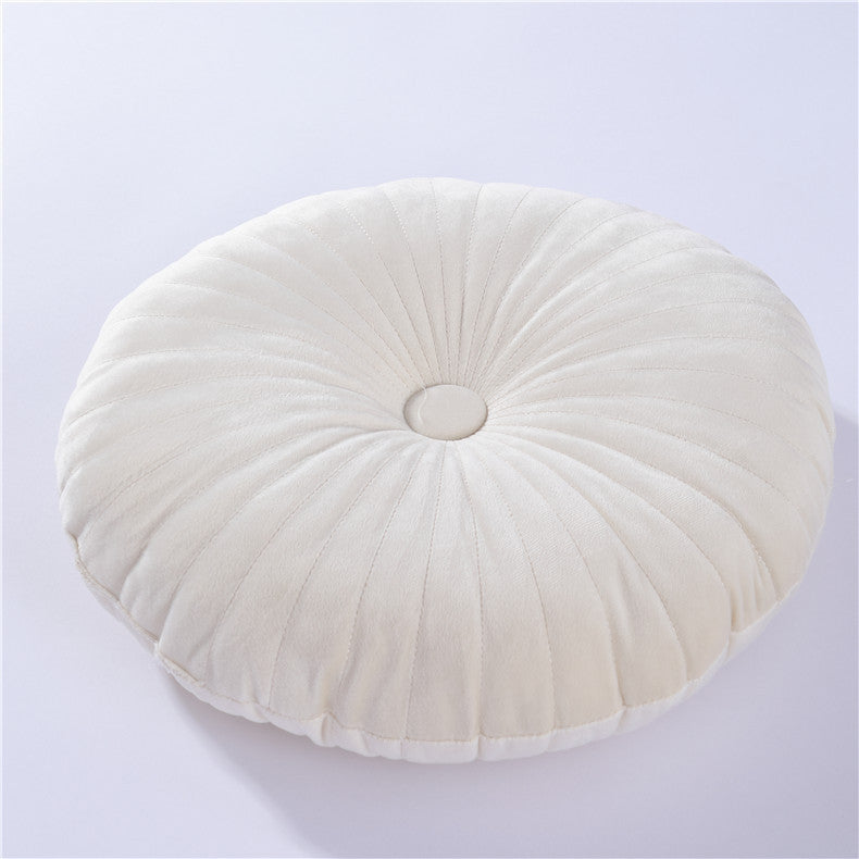 Candy-colored round pumpkin pillow