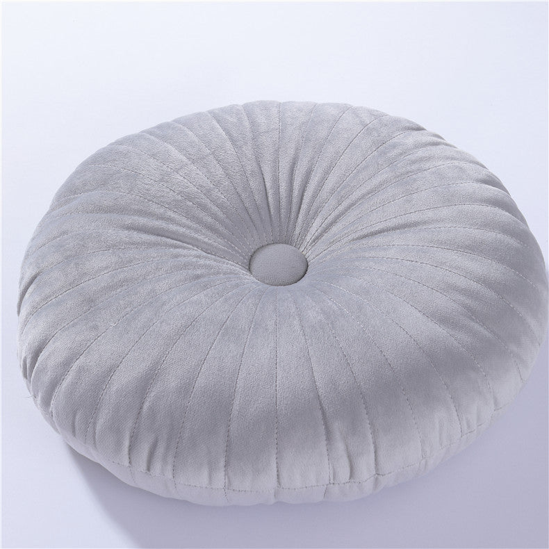 Candy-colored round pumpkin pillow