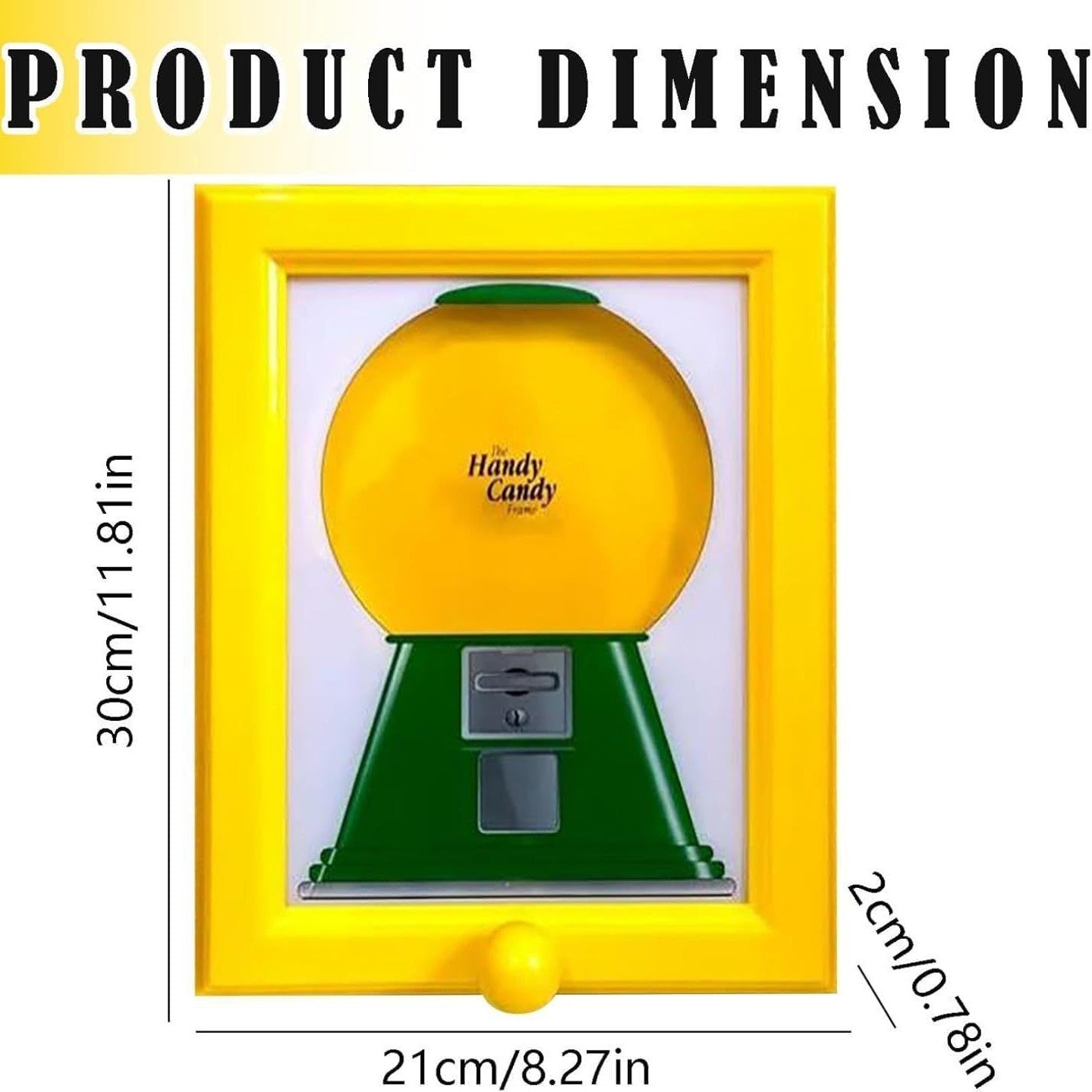 Candy Dispenser Photo Frame