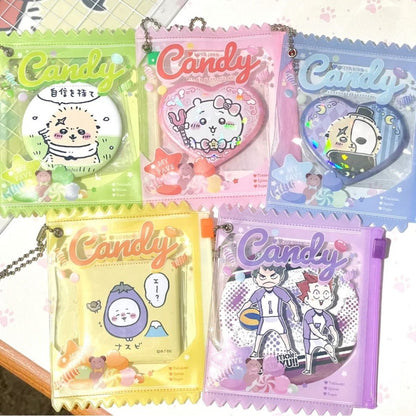 Candy Themed PVC Storage Bag