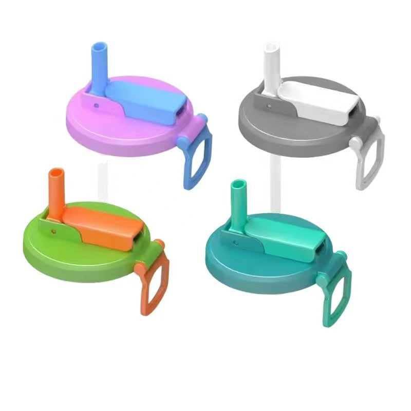 Canned drink straw cap