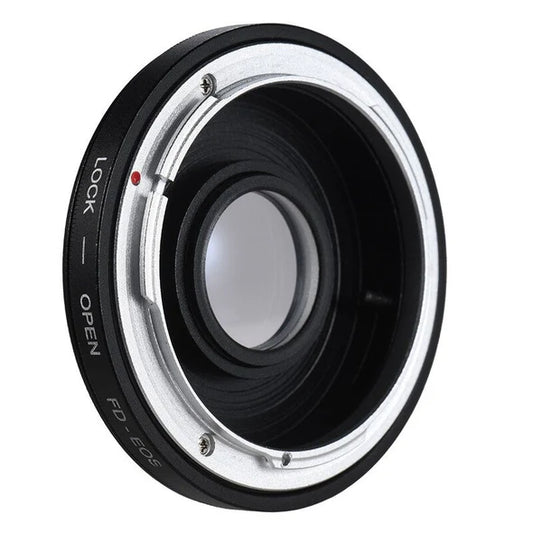 Canon FD to EOS Lens Adapter with Correction Glass