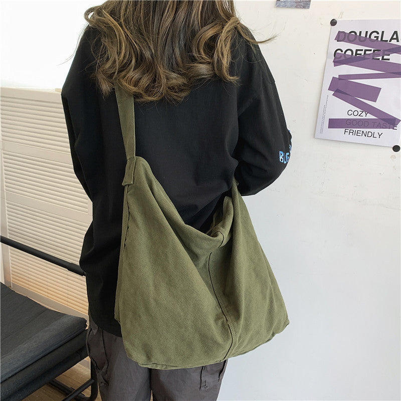 Canvas bag crossbody bag