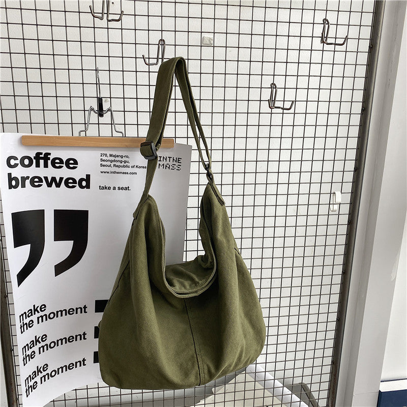 Canvas bag crossbody bag