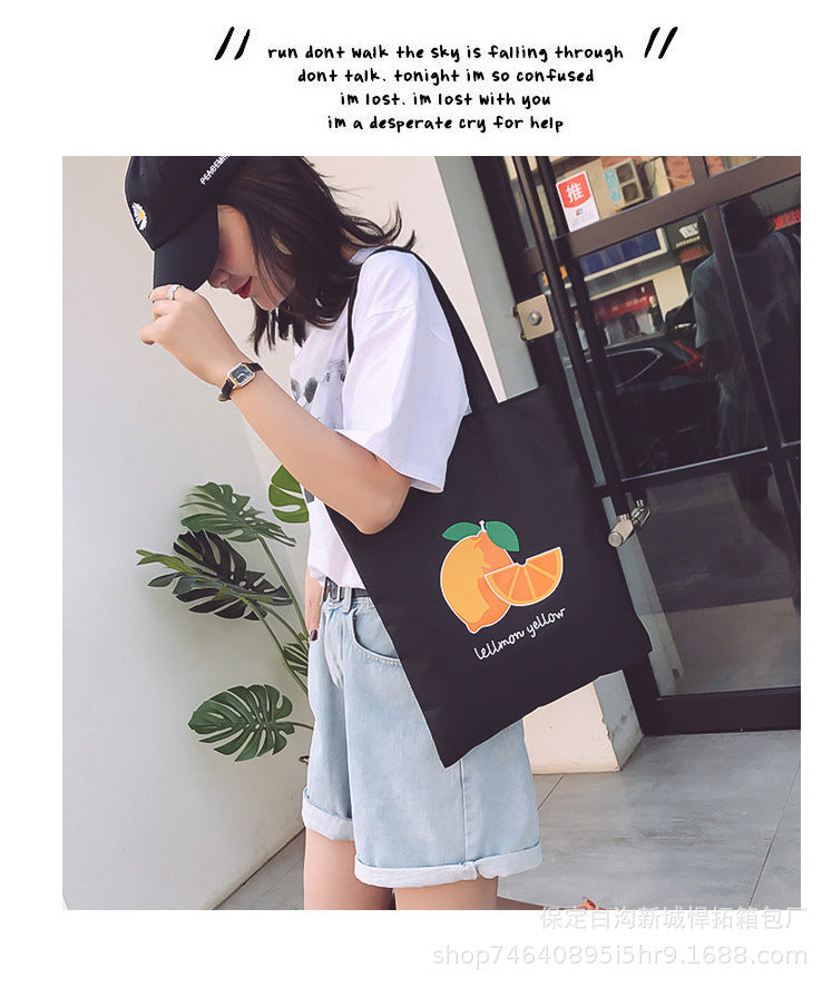 Canvas bag for student tutorial canvas bag
