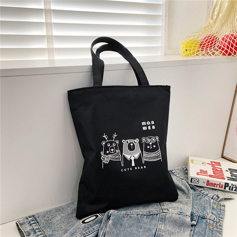 Canvas bag for student tutorial canvas bag