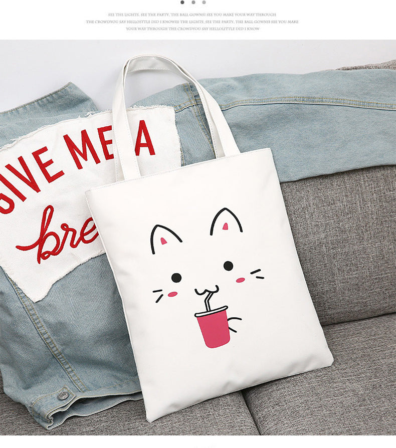 Canvas bag for student tutorial canvas bag