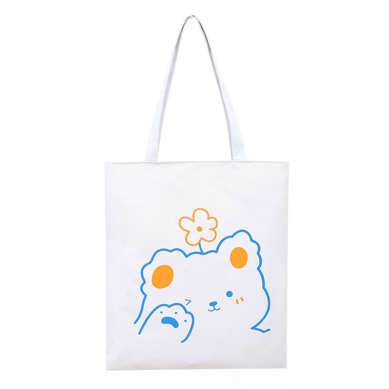 Canvas bag for student tutorial canvas bag