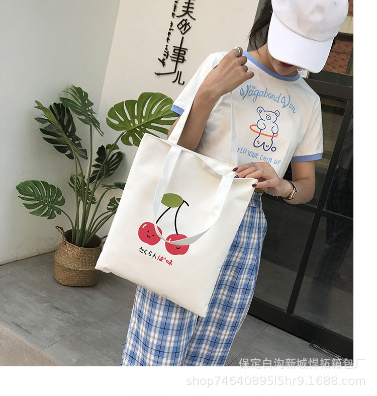 Canvas bag for student tutorial canvas bag
