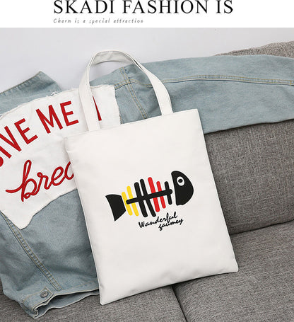 Canvas bag for student tutorial canvas bag