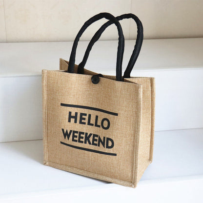Canvas Bag with Large Capacity