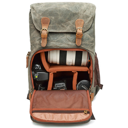 Canvas Camera Backpack for Outdoor Photography