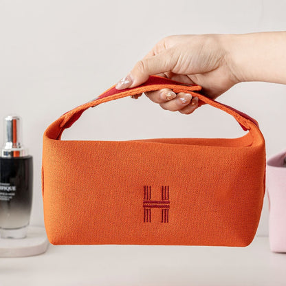 Canvas Cosmetic Bag