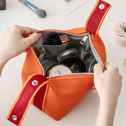 Canvas Cosmetic Bag