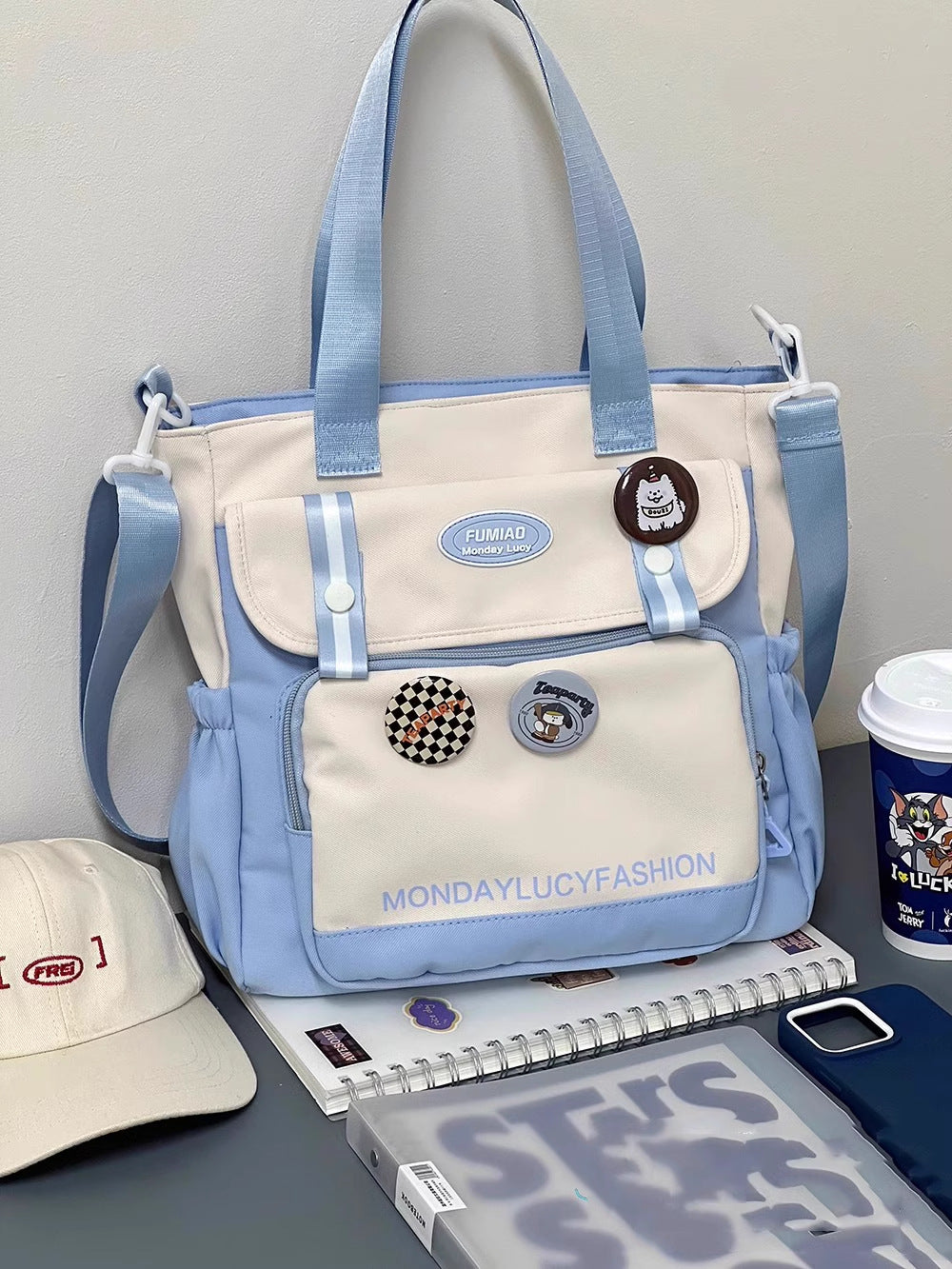 Canvas Crossbody Bag