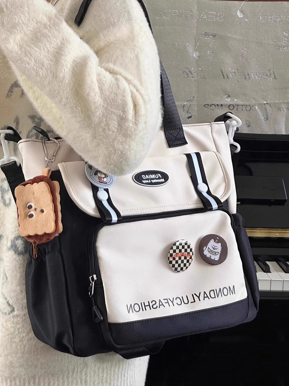 Canvas Crossbody Bag