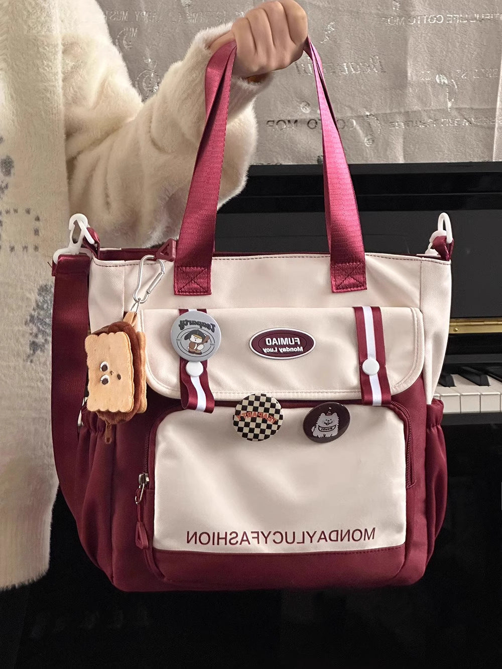Canvas Crossbody Bag