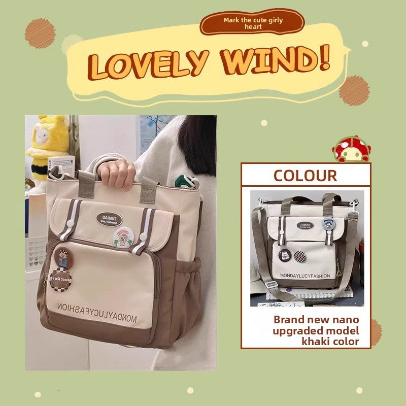 Canvas Crossbody Bag
