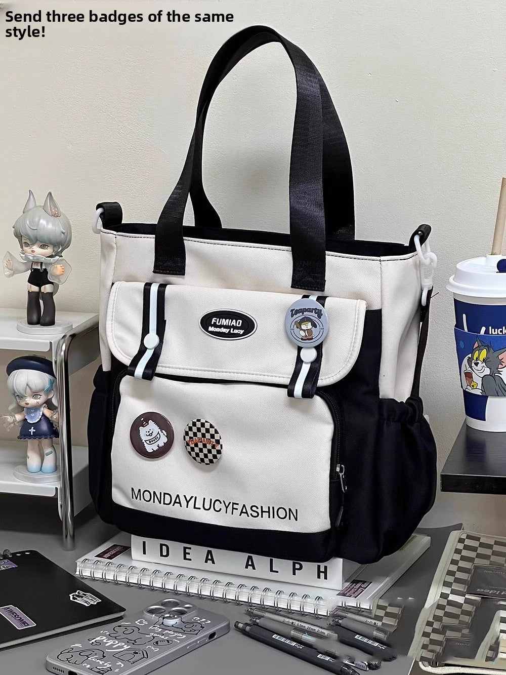 Canvas Crossbody Bag