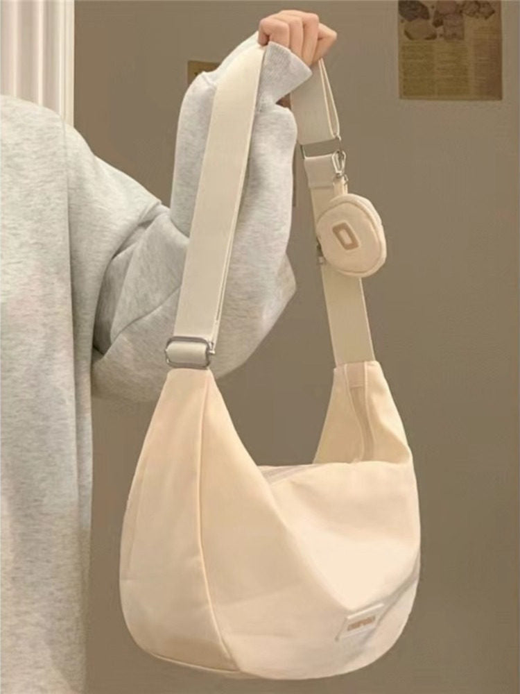 Canvas Crossbody Shoulder Bag