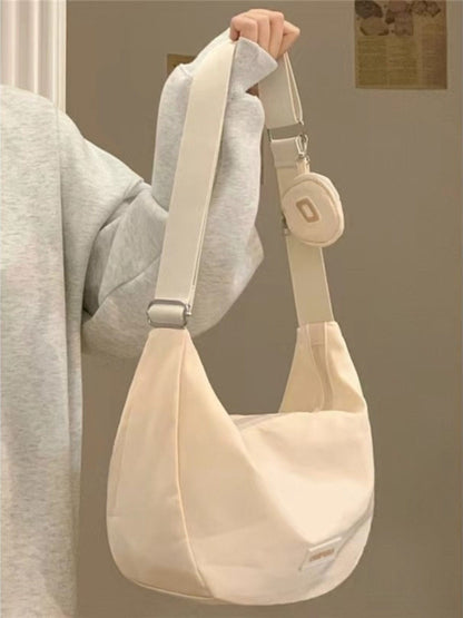 Canvas Crossbody Shoulder Bag