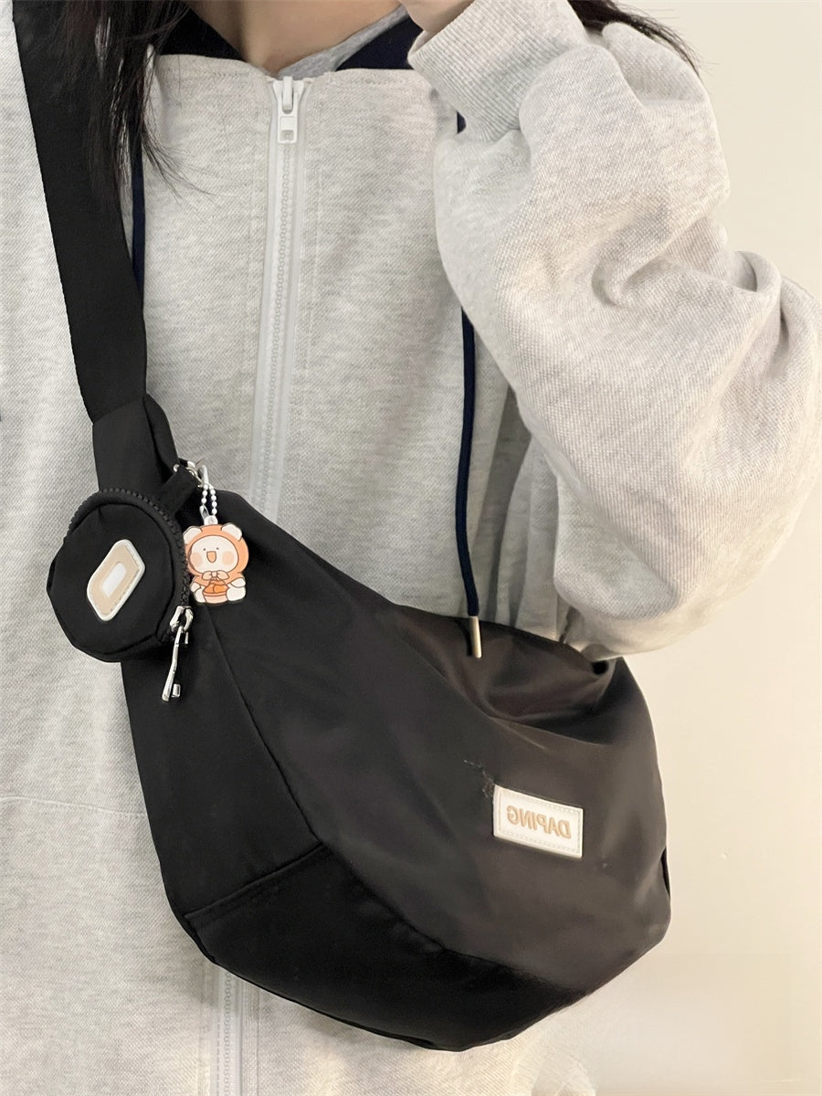 Canvas Crossbody Shoulder Bag