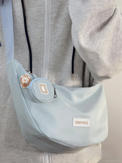 Canvas Crossbody Shoulder Bag