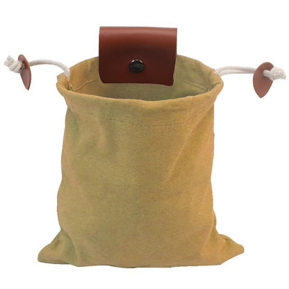 Canvas foraging bag