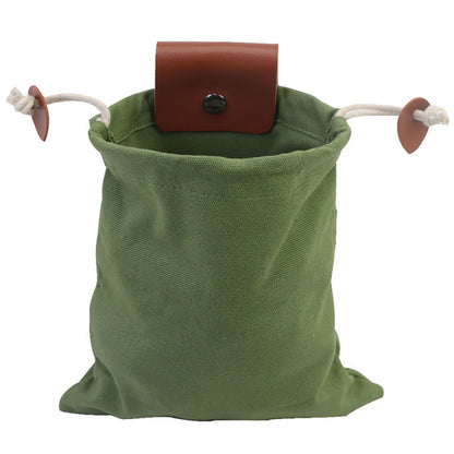 Canvas foraging bag