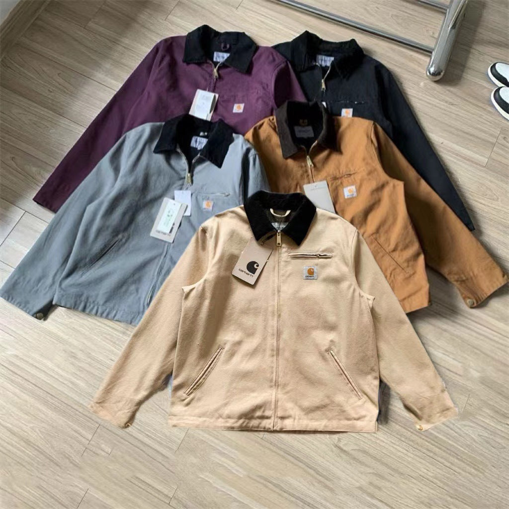 Canvas jacket coat