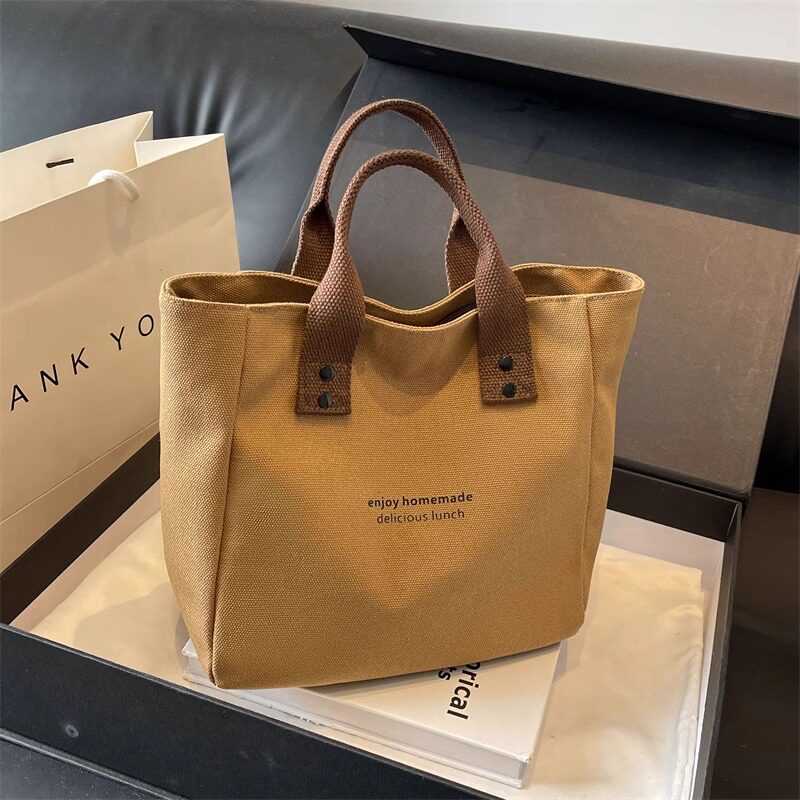 Canvas Lunch Tote Bag