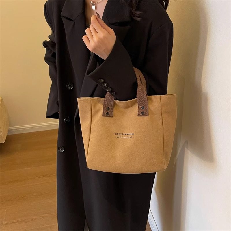 Canvas Lunch Tote Bag