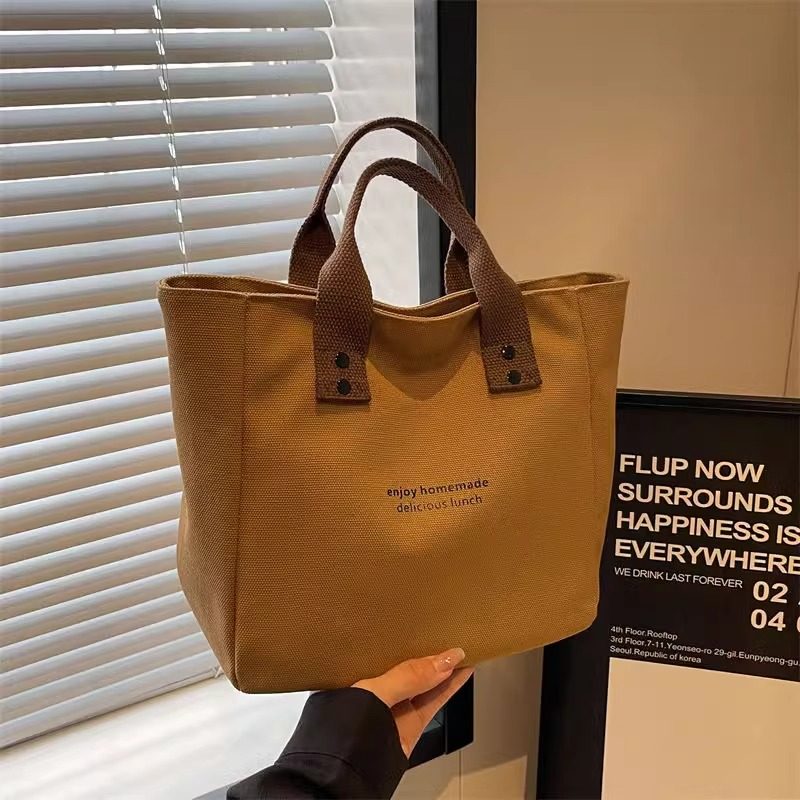 Canvas Lunch Tote Bag