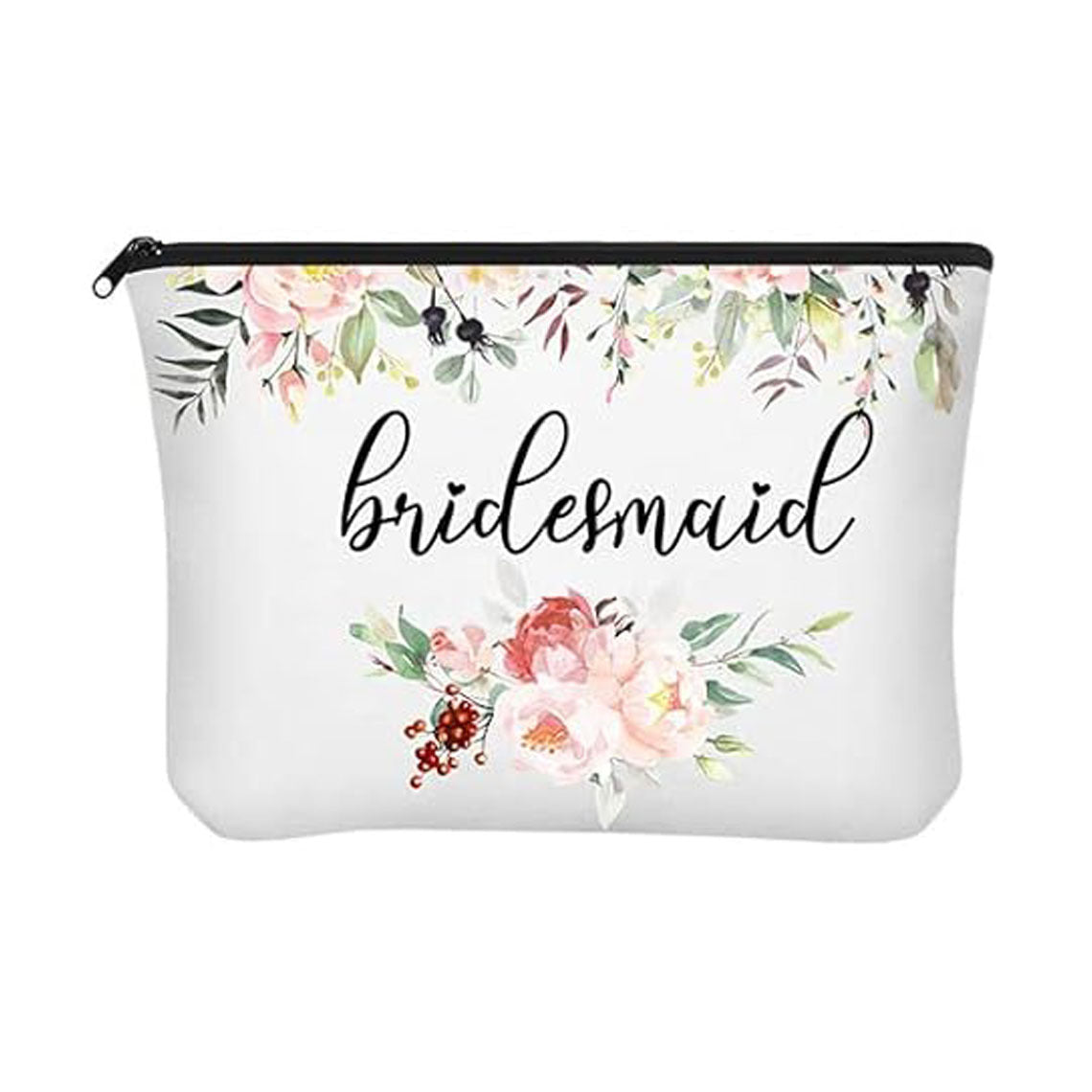 Canvas makeup bag