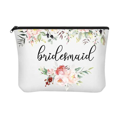 Canvas makeup bag
