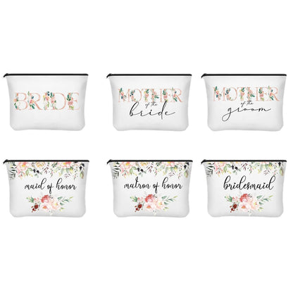 Canvas makeup bag