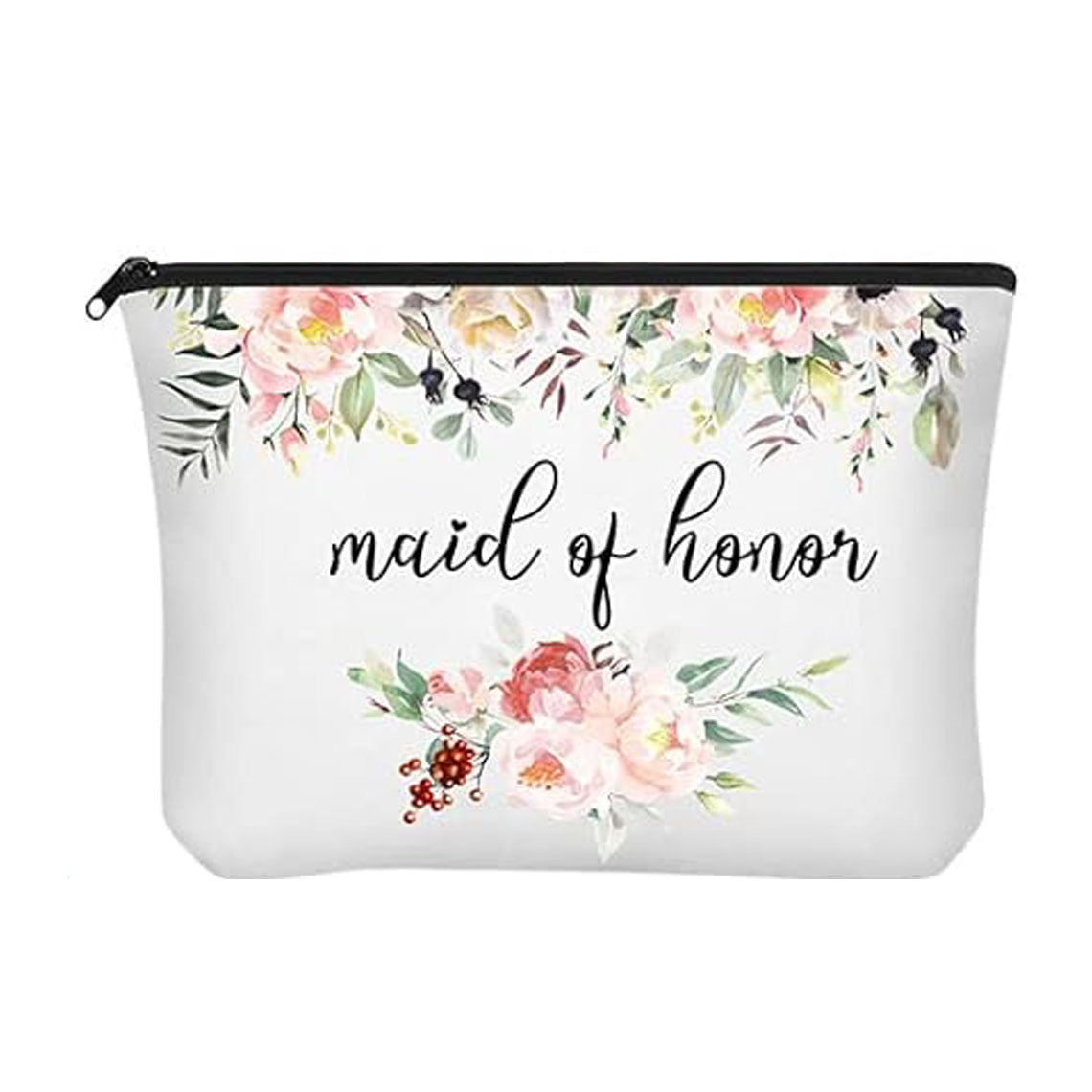 Canvas makeup bag