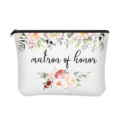 Canvas makeup bag