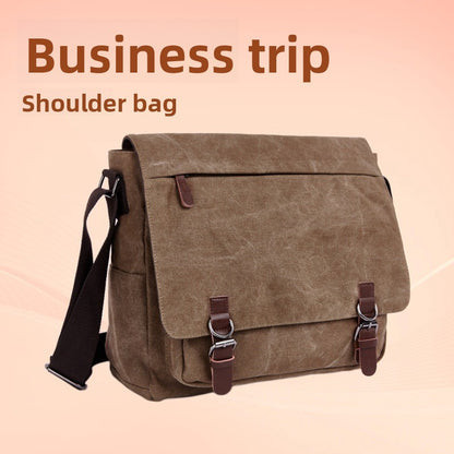 Canvas Men's Crossbody Bag