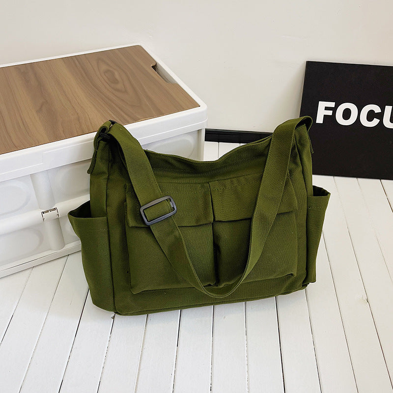 Canvas Messenger Bag